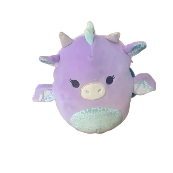 Squishmallows Other - BNWT Squishmallows Drow the Dragon 7.5 inch Rare​ Sold Out​